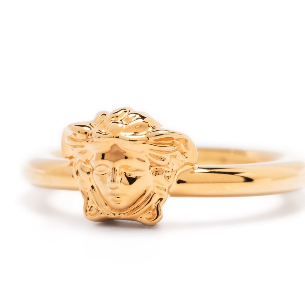 VERSACE Gold colour 'La Medusa' Ring